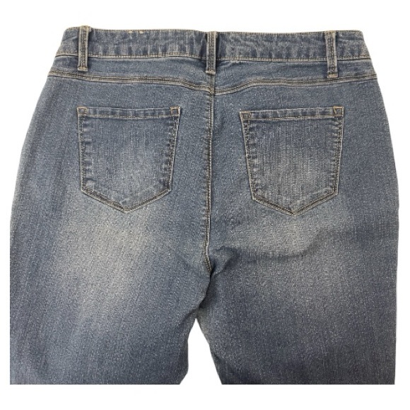 D. Jeans New York | Women’s Petite Stretchy Blue Jeans | Size 12 P | EUC - Picture 4 of 7